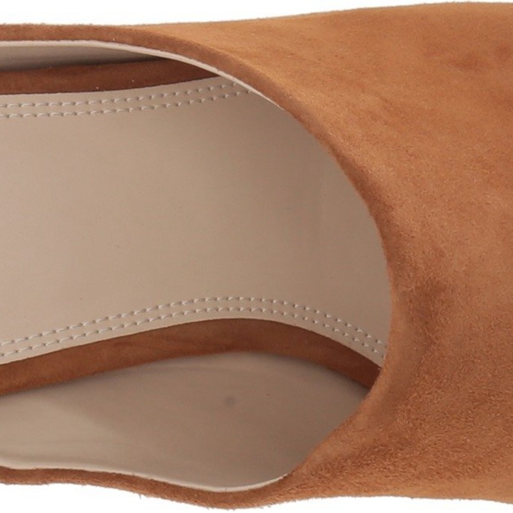 Cole Haan Laree Open Toe Block Heel Mule Sandals in Mink Suede - Picture 5 of 12